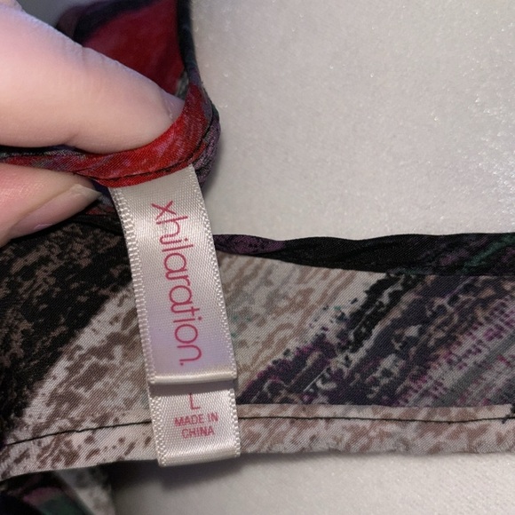 Xhiliration high low colorful dress - Picture 5 of 7